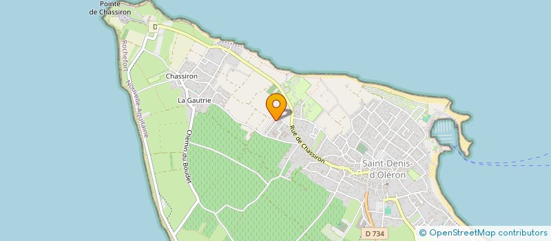 localisation de l'entreprise NAUTIC PLAISANCE  SAINT-DENIS-D OLERON