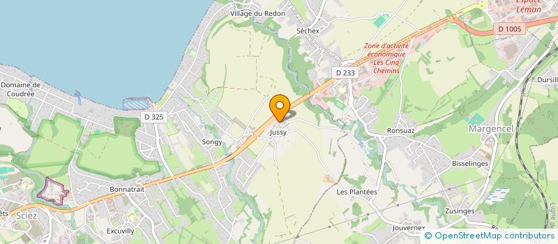 localisation de l'entreprise NAUTIC SPORTS CHABLAIS  SCIEZ