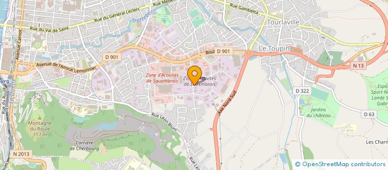 localisation de l'entreprise NAUTICA à CHERBOURG-EN-COTENTIN