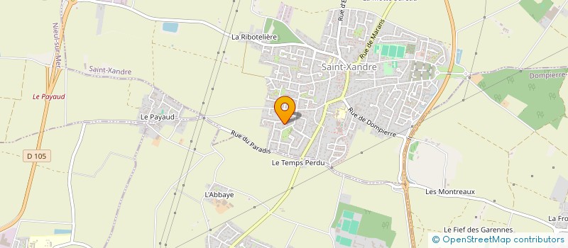 localisation de l'entreprise NAUTICA IMMO à LE BLANC-MESNIL