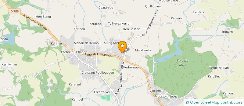 localisation de l'entreprise NAUTICAL POWER SERVICES  SAINT-EVARZEC