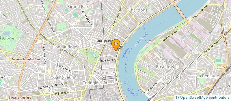 localisation de l'entreprise NAUTICAP  BORDEAUX