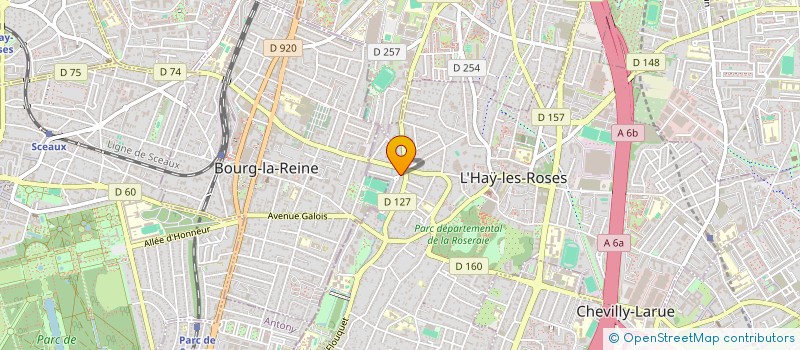 localisation de l'entreprise NAUTICO EBESO  L HAY LES ROSES