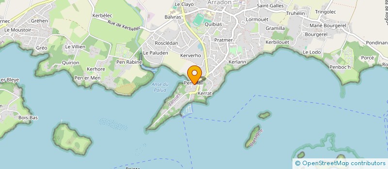 localisation de l'entreprise NAUTIK'ALL  ARRADON