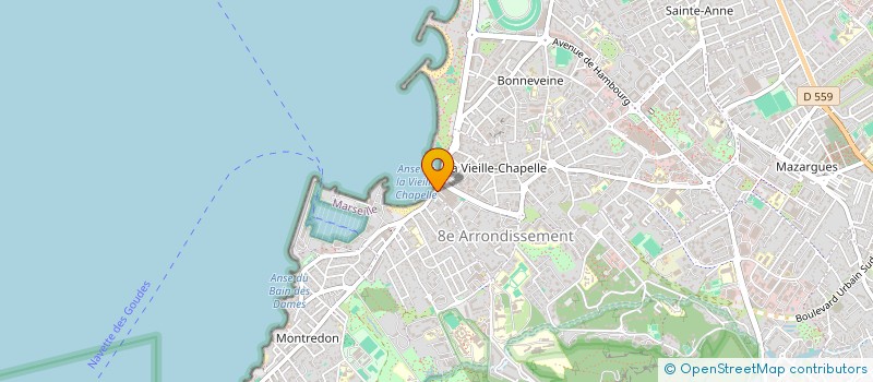 localisation de l'entreprise NAUTILE INDUSTRIE à MARSEILLE