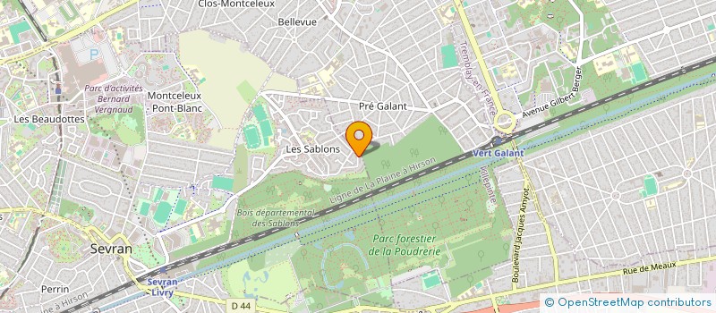localisation de l'entreprise NAUTILE PLONGEE à SEVRAN