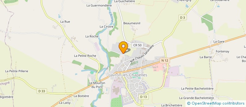localisation de l'entreprise NAUTILHOME  JAVRON-LES-CHAPELLES