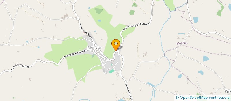 localisation de l'entreprise NAUTILIUS-BKS  MONCLAR