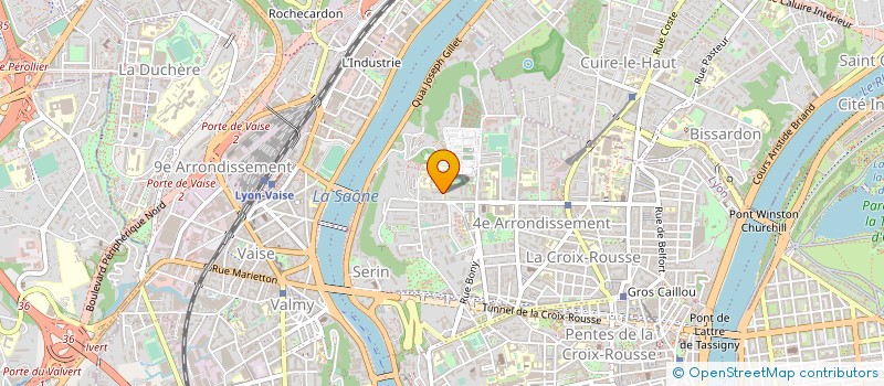 localisation de l'entreprise NAUTILL à LYON