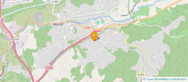 localisation de l'entreprise NAUTILOC à AURIOL
