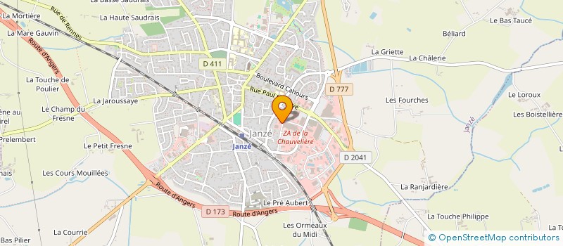 localisation de l'entreprise NAUTILUS  JANZE