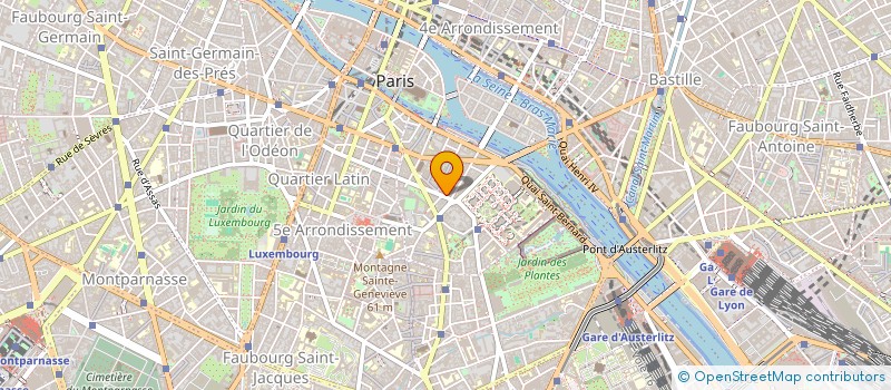 localisation de l'entreprise NAUTILUS à PARIS