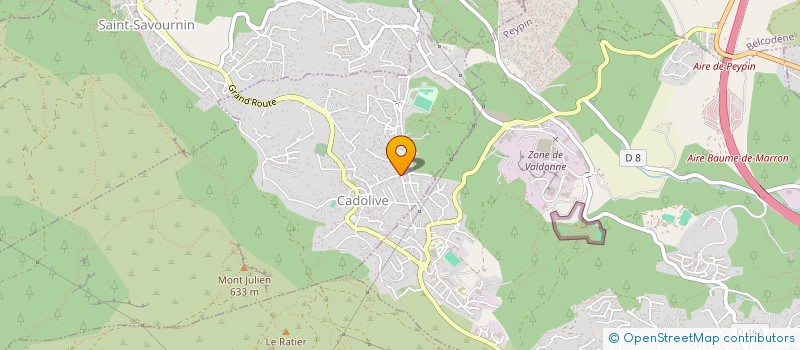 localisation de l'entreprise NAUTILUS  CADOLIVE