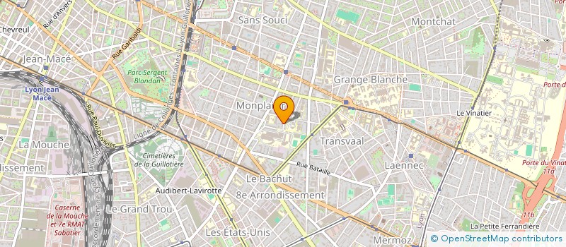 localisation de l'entreprise NAUTILUS  LYON