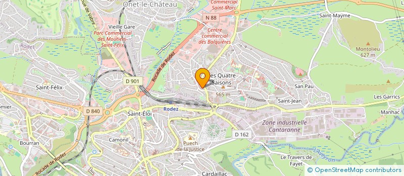 localisation de l'entreprise NAUTILUS CONSULTING  ONET-LE-CHATEAU