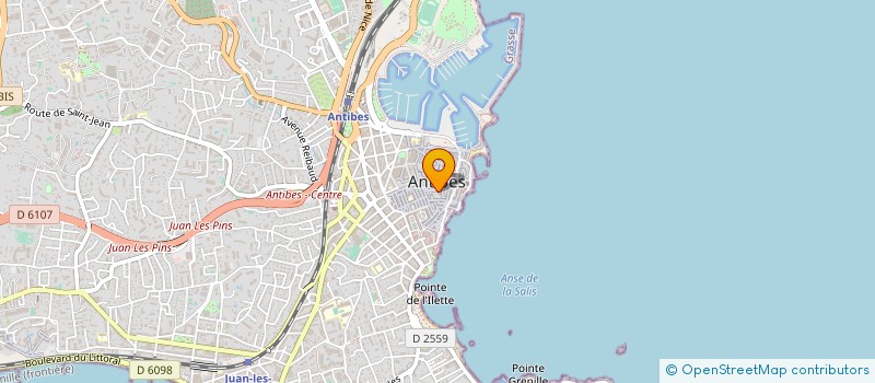 localisation de l'entreprise NAUTILUS DISCOVERY  ANTIBES