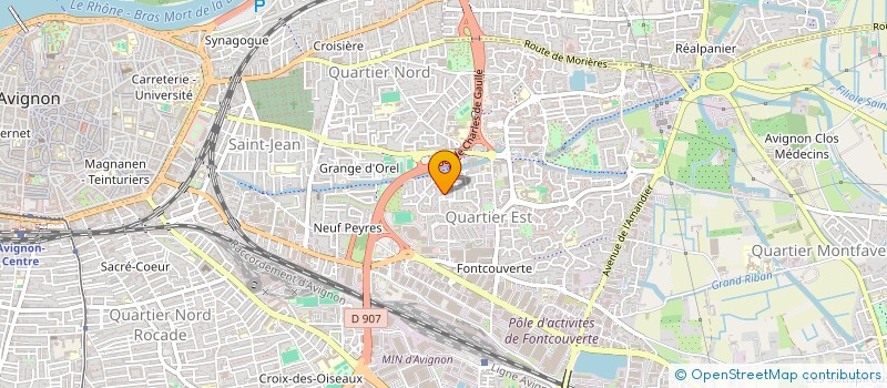 localisation de l'entreprise NAUTILUS IMMOBILIER  AVIGNON