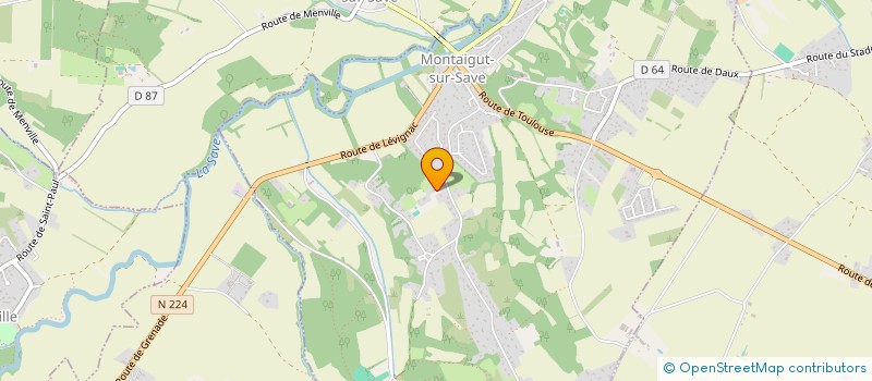 localisation de l'entreprise NAUTILUS MEDIAS  MONTAIGUT-SUR-SAVE