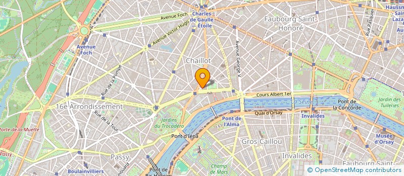 localisation de l'entreprise NAUTIMAR FRANCE à PARIS