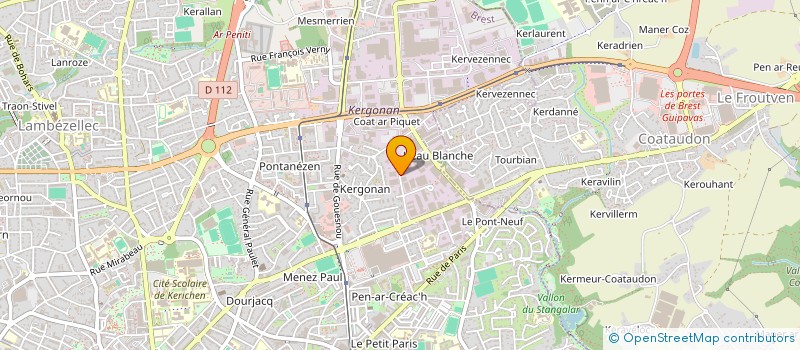localisation de l'entreprise NAUTIMIM à BREST