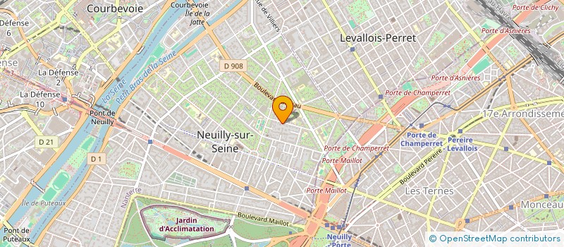 localisation de l'entreprise NAUTISOFT à NEUILLY-SUR-SEINE