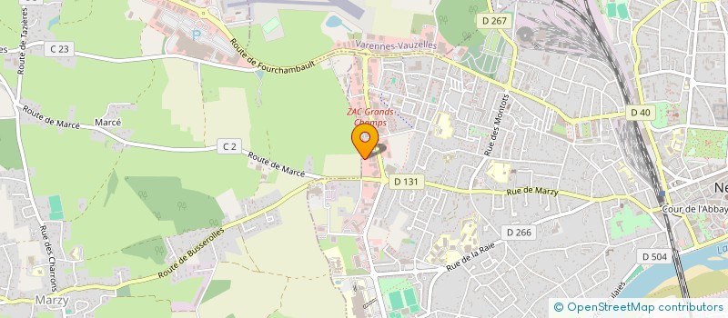 localisation de l'entreprise NAUTISPLASH à NEVERS