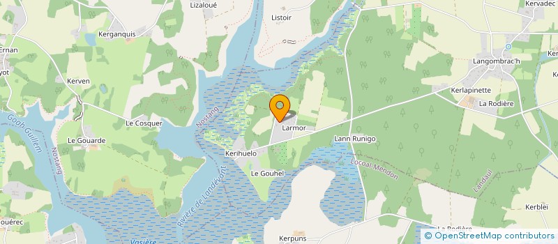 localisation de l'entreprise NAUTITECH MAINTENANCE à LANDAUL