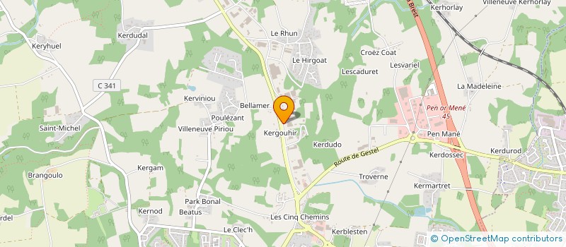 localisation de l'entreprise NAUTIX à GUIDEL