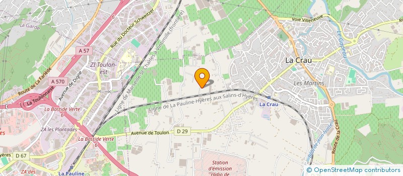 localisation de l'entreprise NAUTY  GAREOULT