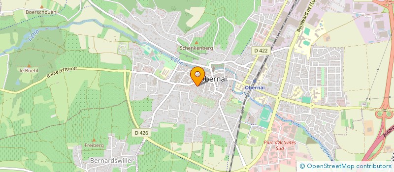 localisation de l'entreprise NAUWELAERS-CORIASCO à OBERNAI