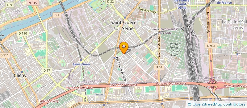 localisation de l'entreprise NAV à SAINT-OUEN-SUR-SEINE