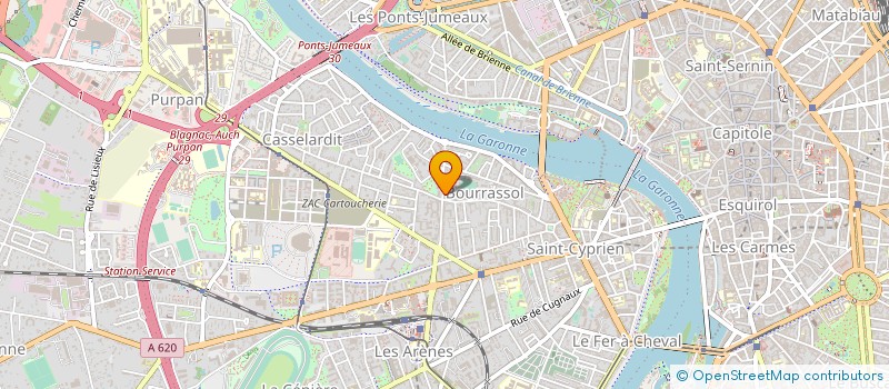 localisation de l'entreprise NAV-CORP à TOULOUSE