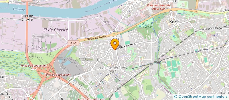 localisation de l'entreprise NAV4YOU à BOUGUENAIS
