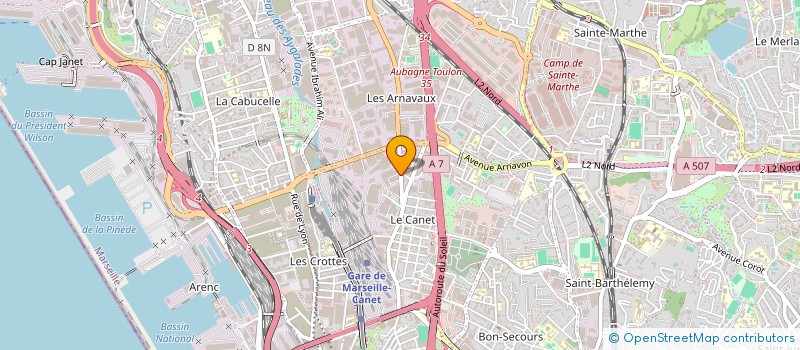 localisation de l'entreprise NAVAAK à MARSEILLE