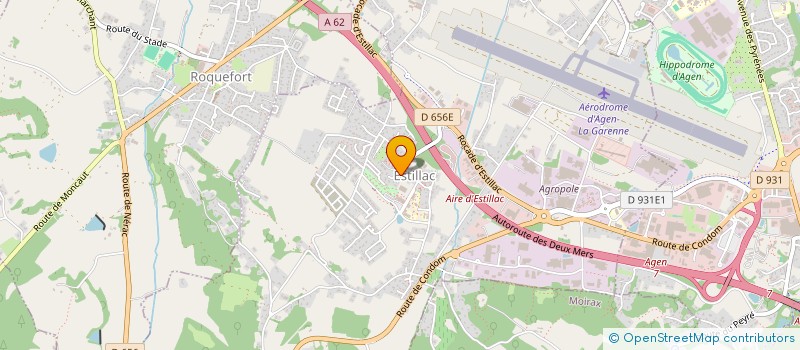 localisation de l'entreprise NAVAGONE  ESTILLAC