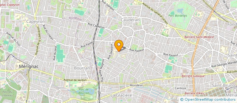 localisation de l'entreprise NAVAIL PAYSAGES - SERVICES A LA PERSONNE à BORDEAUX