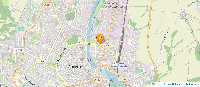 localisation de l'entreprise NAVALEAX à AUXERRE