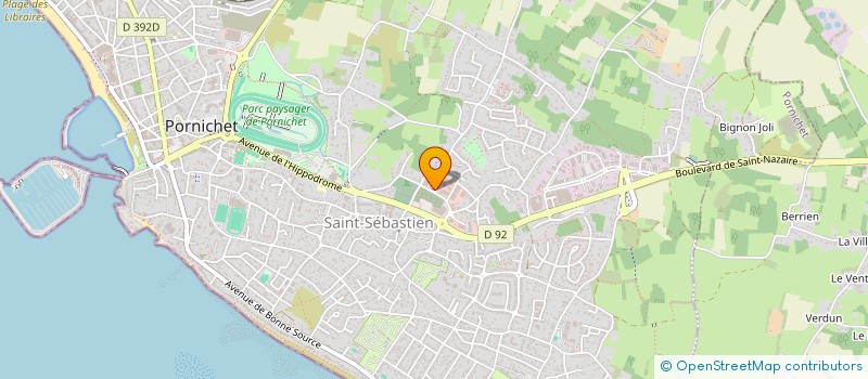 localisation de l'entreprise NAVALIFT  PORNICHET