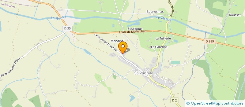 localisation de l'entreprise NAVALS-FAURE  SALVAGNAC