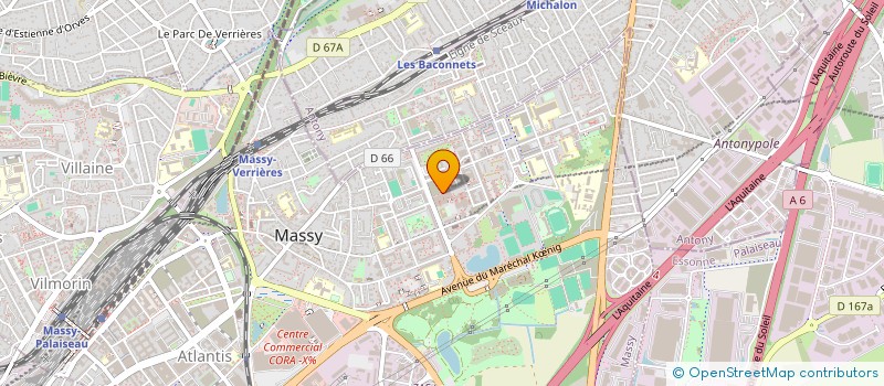 localisation de l'entreprise NAVAMAR à MASSY