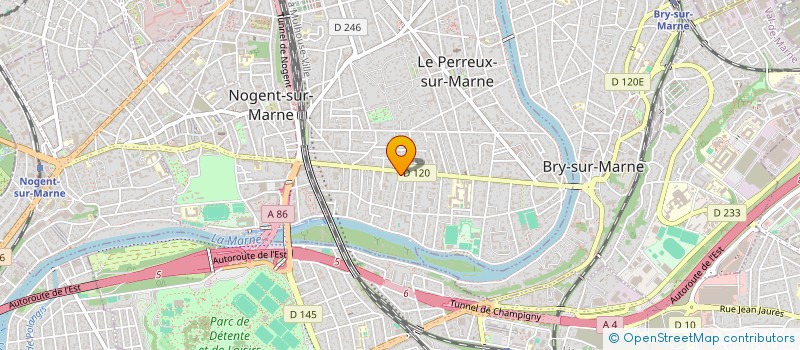localisation de l'entreprise NAVAR  LE PERREUX-SUR-MARNE