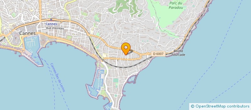 localisation de l'entreprise NAVAR GESTION ET CONSEIL à CANNES