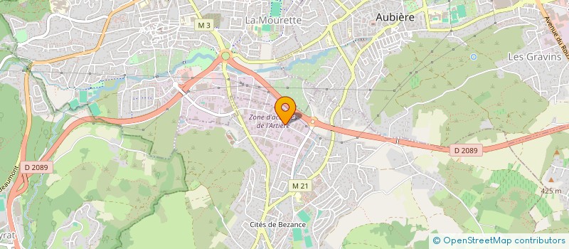 localisation de l'entreprise NAVARON SAS à ROMAGNAT