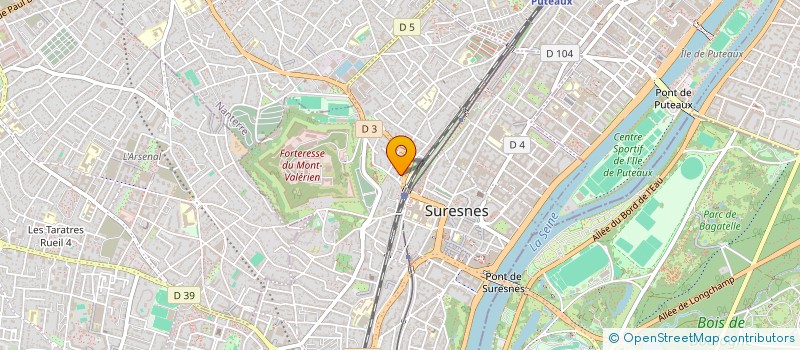 localisation de l'entreprise NAVARONE à SURESNES