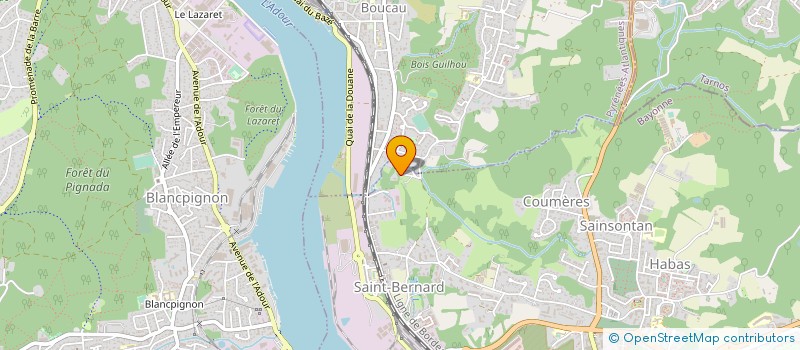 localisation de l'entreprise NAVARRE AUTO à BAYONNE
