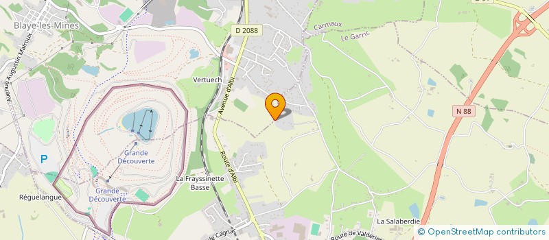 localisation de l'entreprise NAVARRO-CAMPOMIZZI  LE GARRIC