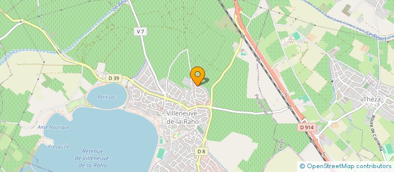 localisation de l'entreprise NAVARRO CONSTRUCTIONS  VILLENEUVE-DE-LA-RAHO