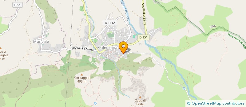 localisation de l'entreprise NAVARRO CONSULTING  CALENZANA