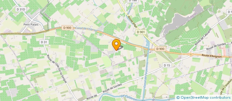 localisation de l'entreprise NAVARRO ET CIE  LAGNES