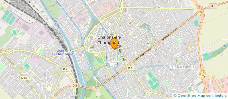 localisation de l'entreprise NAVARRO PAYEUR à CHALONS-EN-CHAMPAGNE